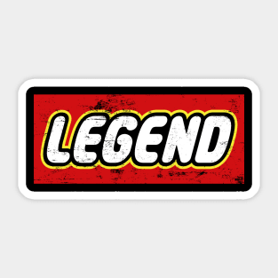 Legend T Shirt Sticker